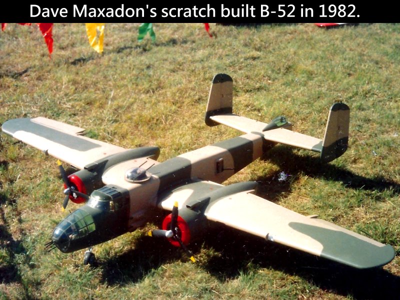 1982 Dave Maxadons Scratch Built Fiberglass B-25