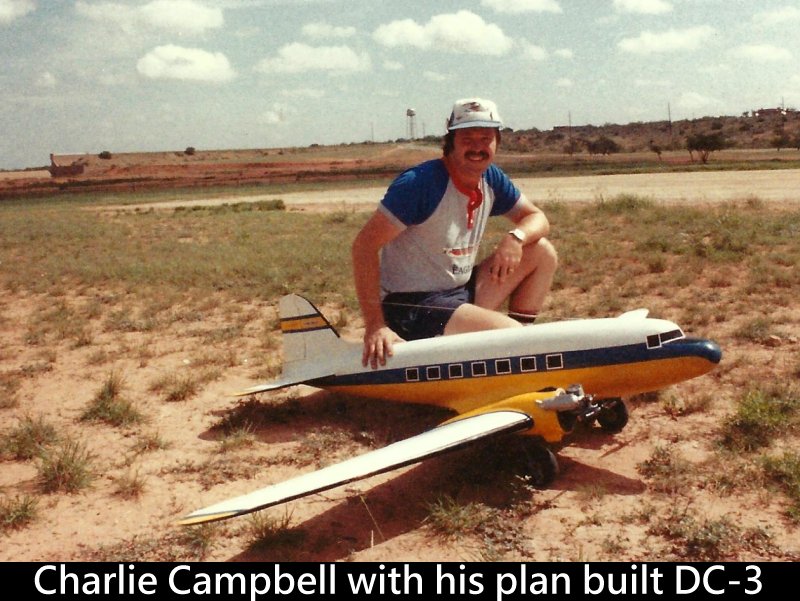 1983 CVMAC Fly In Charlie Campbell Plans built DC-3