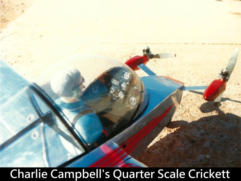 Charlie Campbells Scratch Built Quarter Scale Crickett 02 - Copy