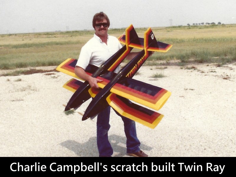 Charlie Campbell's Scratch Built Twin Ray