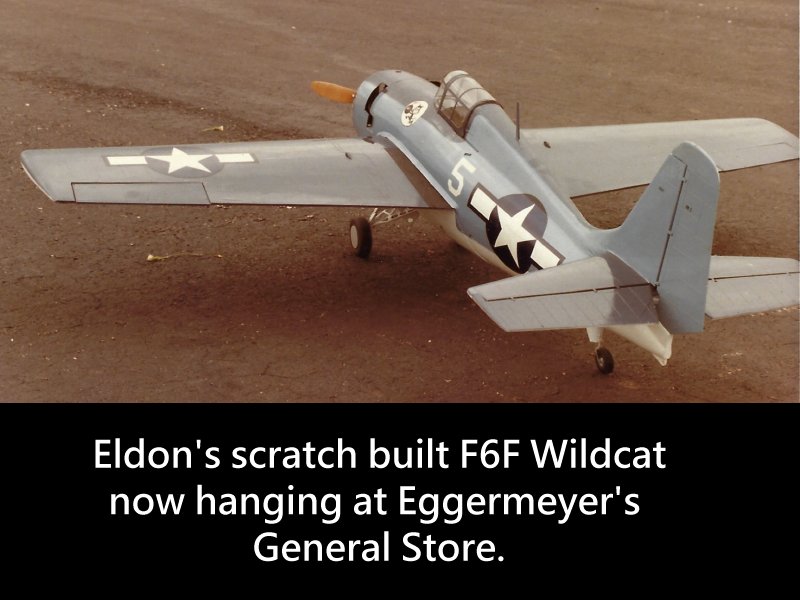 EW Scratch Built F6F Wildcat